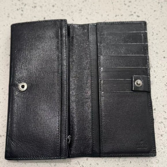 Vintage Gucci Logo Men’s Long Wallet - Picture 4 of 8